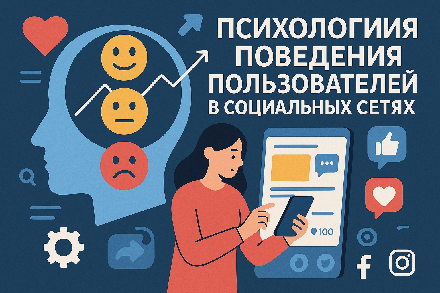 Психология поведения пользователей в социальных сетях: как создать контент, который цепляет